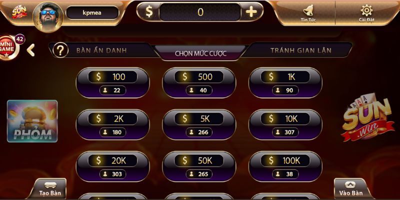 Phỏm Online Sunwin - Trải Nghiệm Giải Trí Dân Gian Hiện Đại 3 Tổng hợp một số chiến thuật chơi dễ thắng