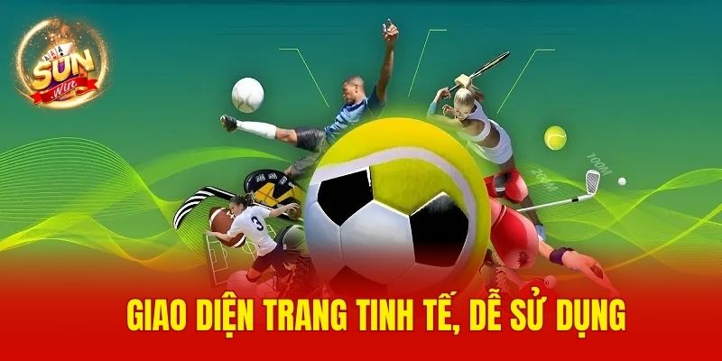 Giao diện trang tinh tế, dễ sử dụng