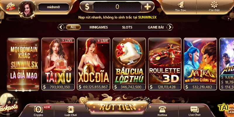 Review game Sunwin - Tổng hợp những tựa game đình đám