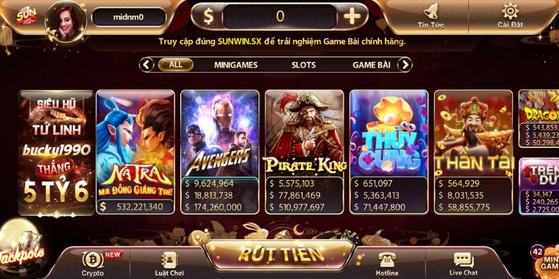 Review game Sunwin - Thương hiệu dẫn đầu về công nghệ 